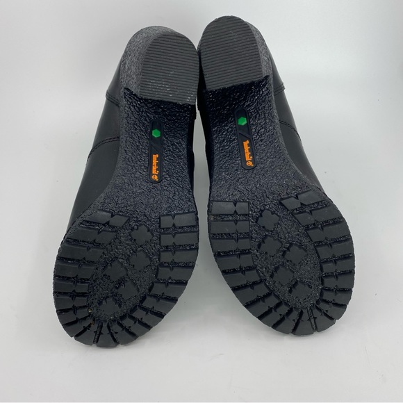 Timberland Women's Tillston 6 Inch Black Full Grain Leather Boot A2B56 SZ 7.5 - Picture 11 of 16